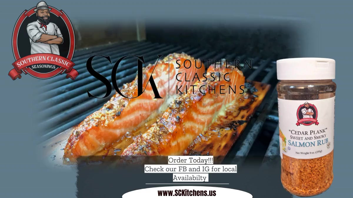 CEDAR PLANK SWEET & SMOKY SALMON RUB