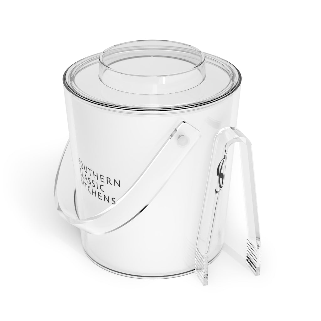 Ice Bucket with Tongs
