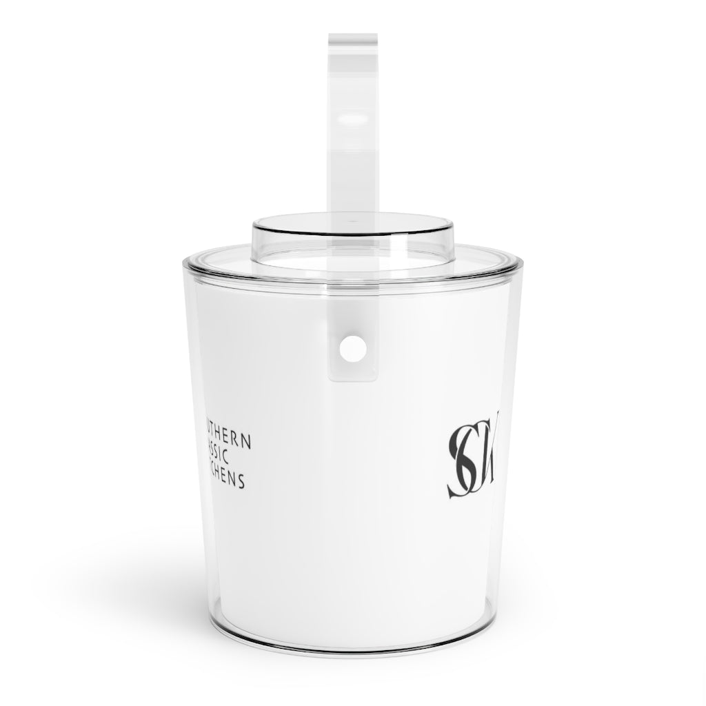 Ice Bucket with Tongs