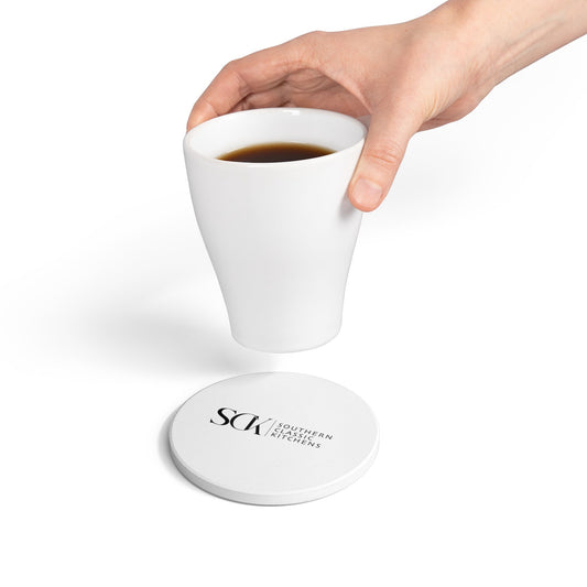 Elegant Ceramic Coaster Set, Stylish Home Decor, Kitchen Gift, Southern Classic Kitchens, Drinkware Accessory, Housewarming